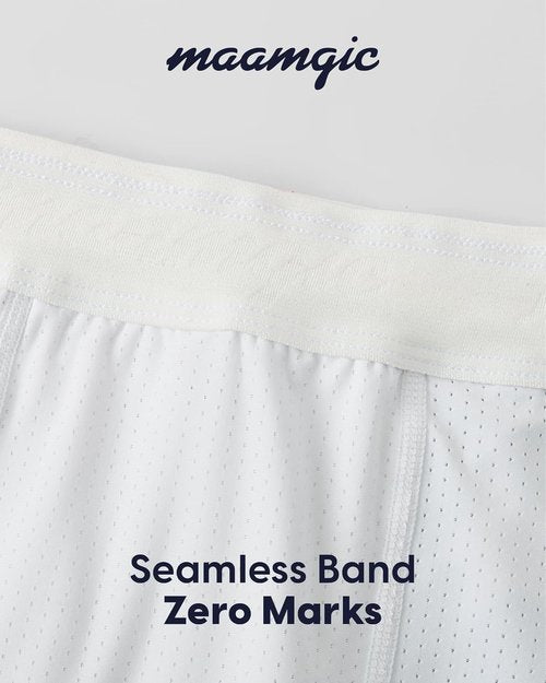 Maamgic Men's Swim Trunks - Quick-Dry Board Shorts with Zipper Pockets | 9" 4-Way Stretch Design