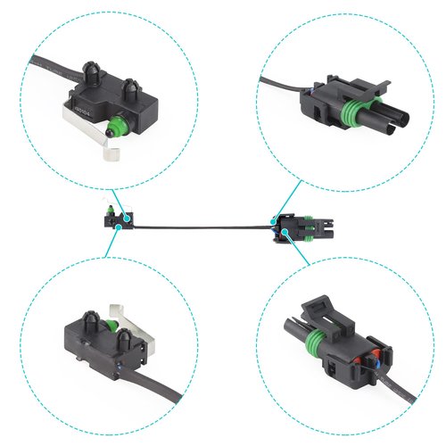 10L0L Golf Cart DCS Forward Micro Switch Assembly for 1996-2002 EZGO DCS Electric Vehicles OEM# 73194G01, CS25536, 73194-G01, 15842, 6-155, N5536