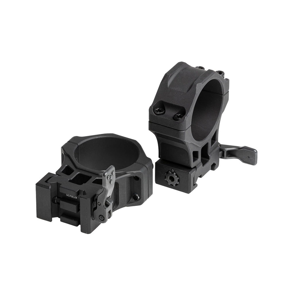 UTG ACCU-SYNC QR 34mm High Profile Scope Rings, Picatinny Black