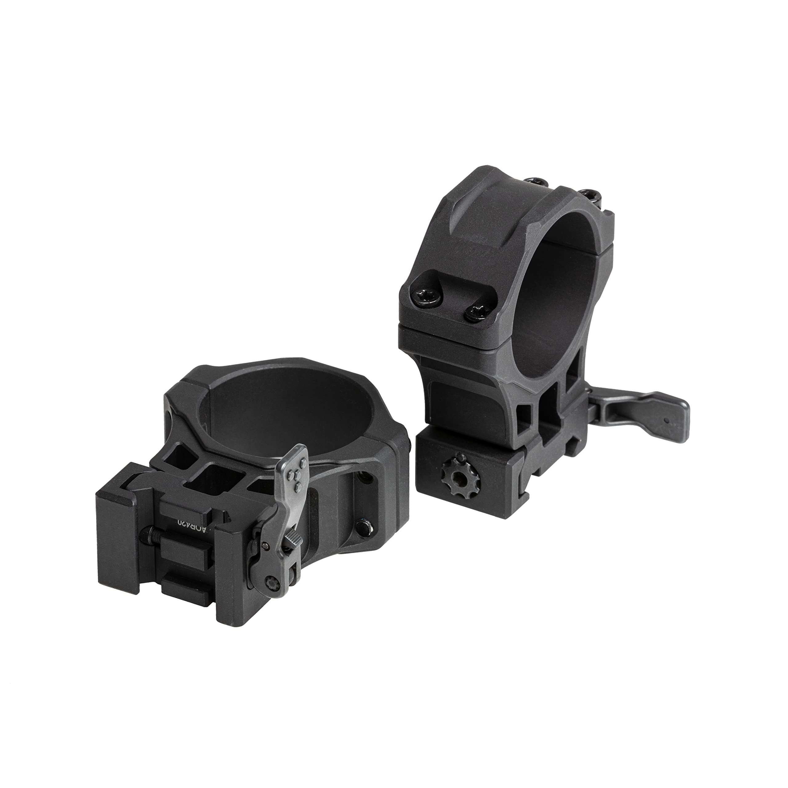 UTG ACCU-SYNC QR 34mm High Profile Scope Rings, Picatinny Black
