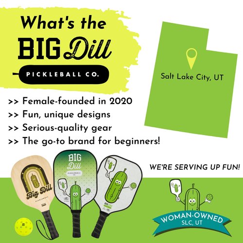 Big Dill Pickleball Infinity Fiberglass Pickleball Paddle | USA Pickleball Approved Paddles | Premium Pickleball Racket for Beginners to Pro Single Pickle Ball Paddle with Cover