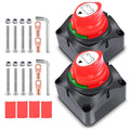 Nilight Heavy Duty Battery Switch - 12V/24V/48V 275A On/Off Power Cut Isolator for Truck, RV, Boat