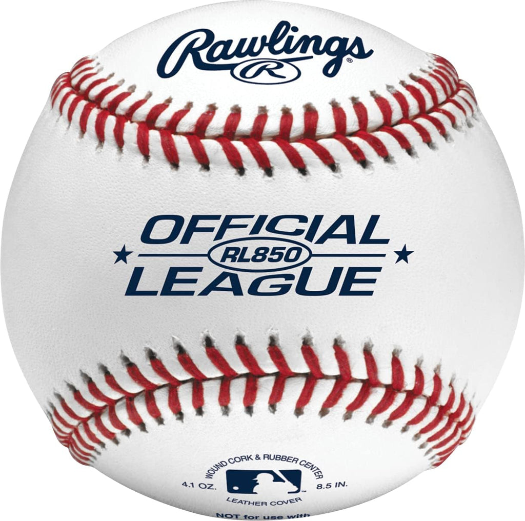 Rawlings Official League Practice Baseballs - Undersized 8.5" | 12 Count Pack