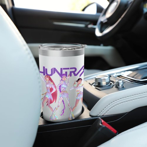 HUNTR/X KPop Demon Hunters Stainless Steel Insulated Tumbler - Officially Licensed, Durable Design