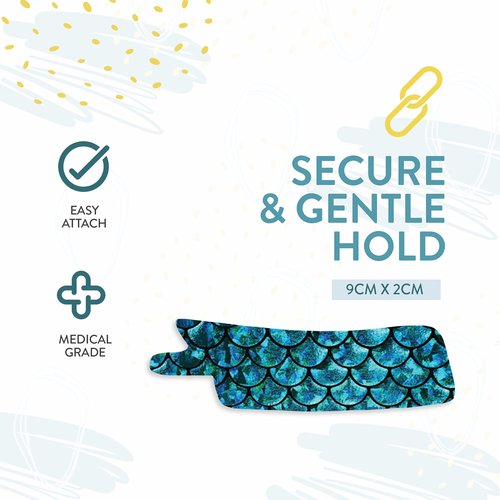 Nasogastric or Oxygen Tube precut Adhesive Tape Under The sea Mix x 10 Pack. (Right Side)