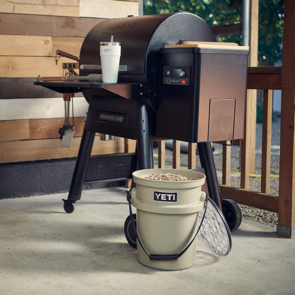 YETI Loadout 5-Gallon Bucket - Impact Resistant Utility Bucket for Fishing & Outdoor Use