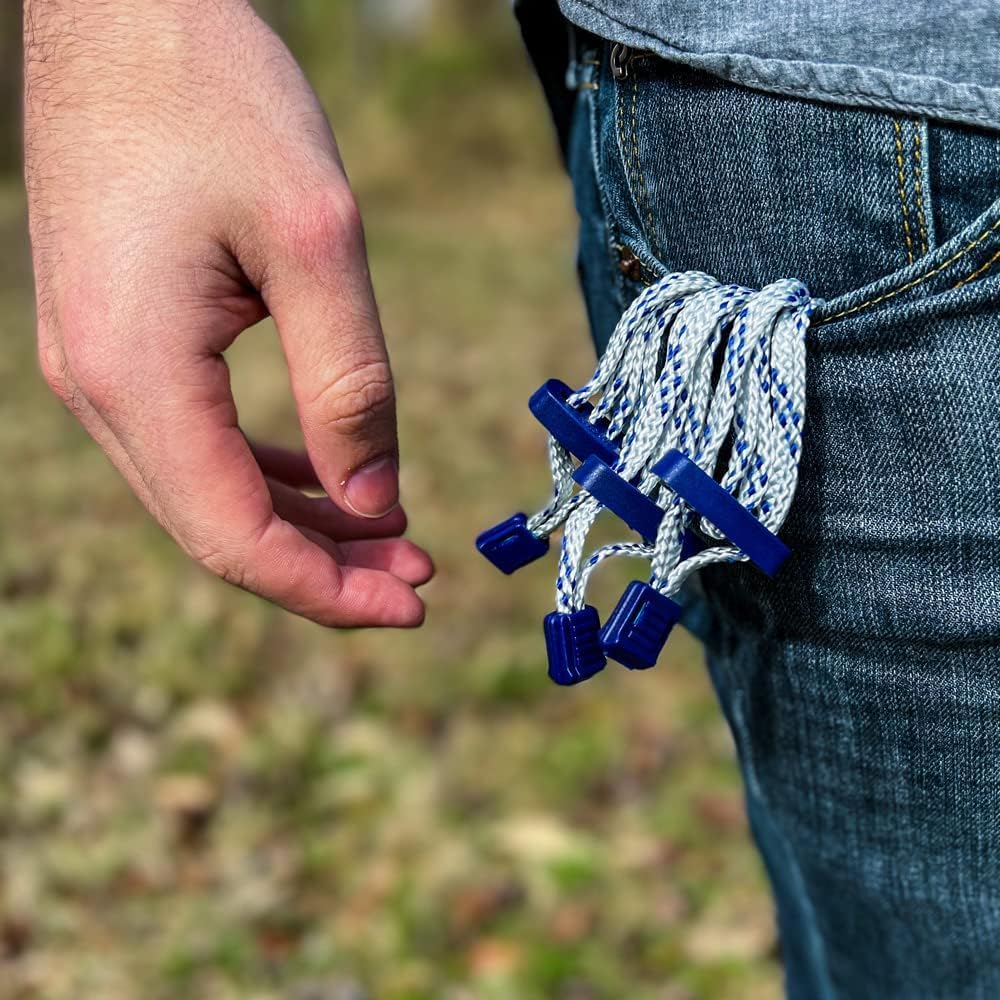 Streetwise Quick Cuffs - Lightweight Disposable Nylon Security Loops | 10 Pack for Events & Emergencies