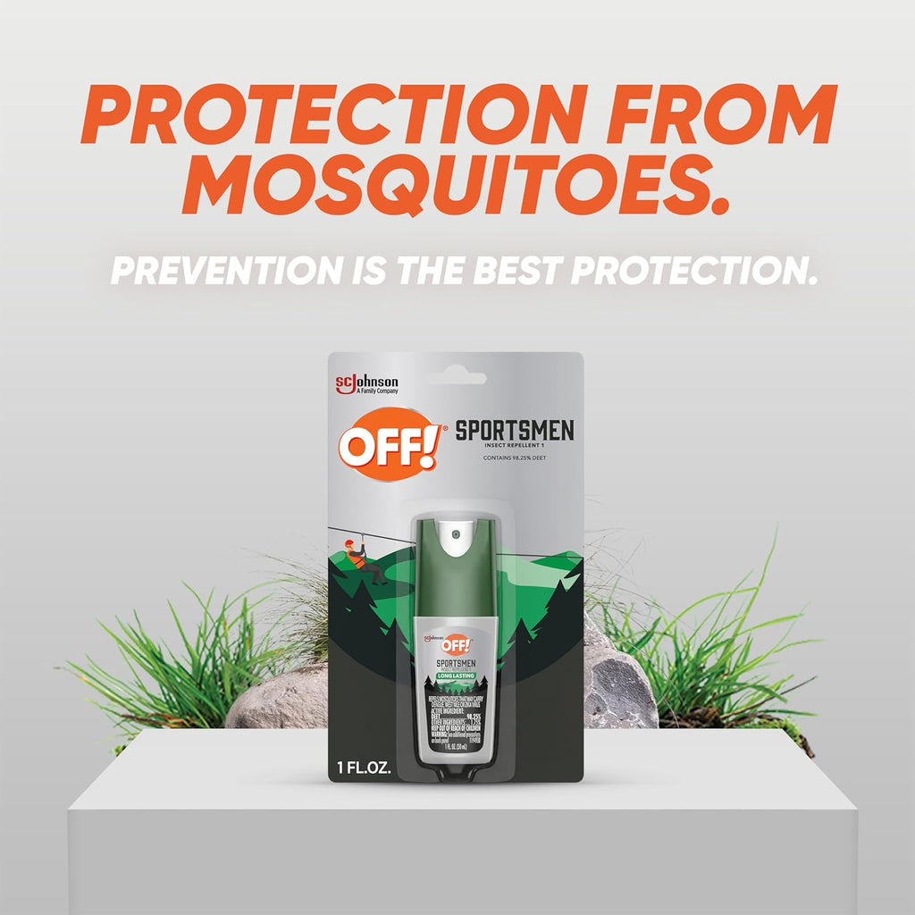 OFF! Deep Woods Insect Spray - Powerful Protection Against Bugs | 1 Ounce (Pack of 2)