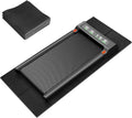 Foldable Treadmill Mat - 68"x24" | 1/4" Thick Noise-Reducing Floor Protector for Home Gym
