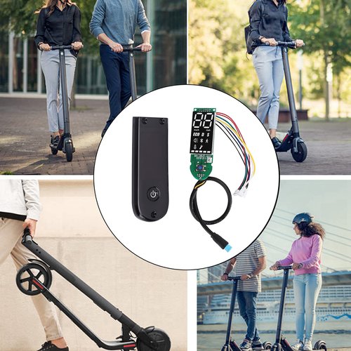 Keenso G30 Electric Scooter Digital Display Dashboard with Display Panel Cover, Replacement for G30P G30LP
