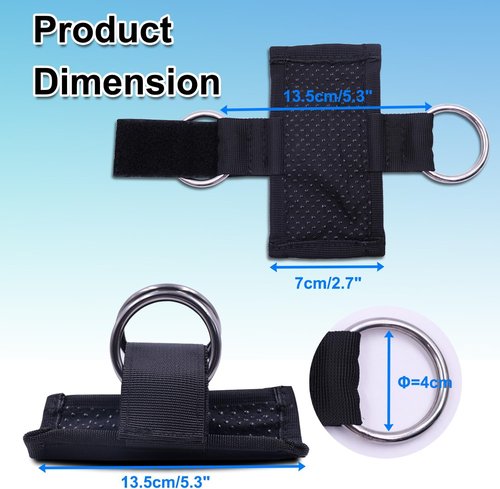 J Bryant Loading Dumbbell Strap - Enhance Your Dip Belt & Squat Workouts | Weightlifting Accessory