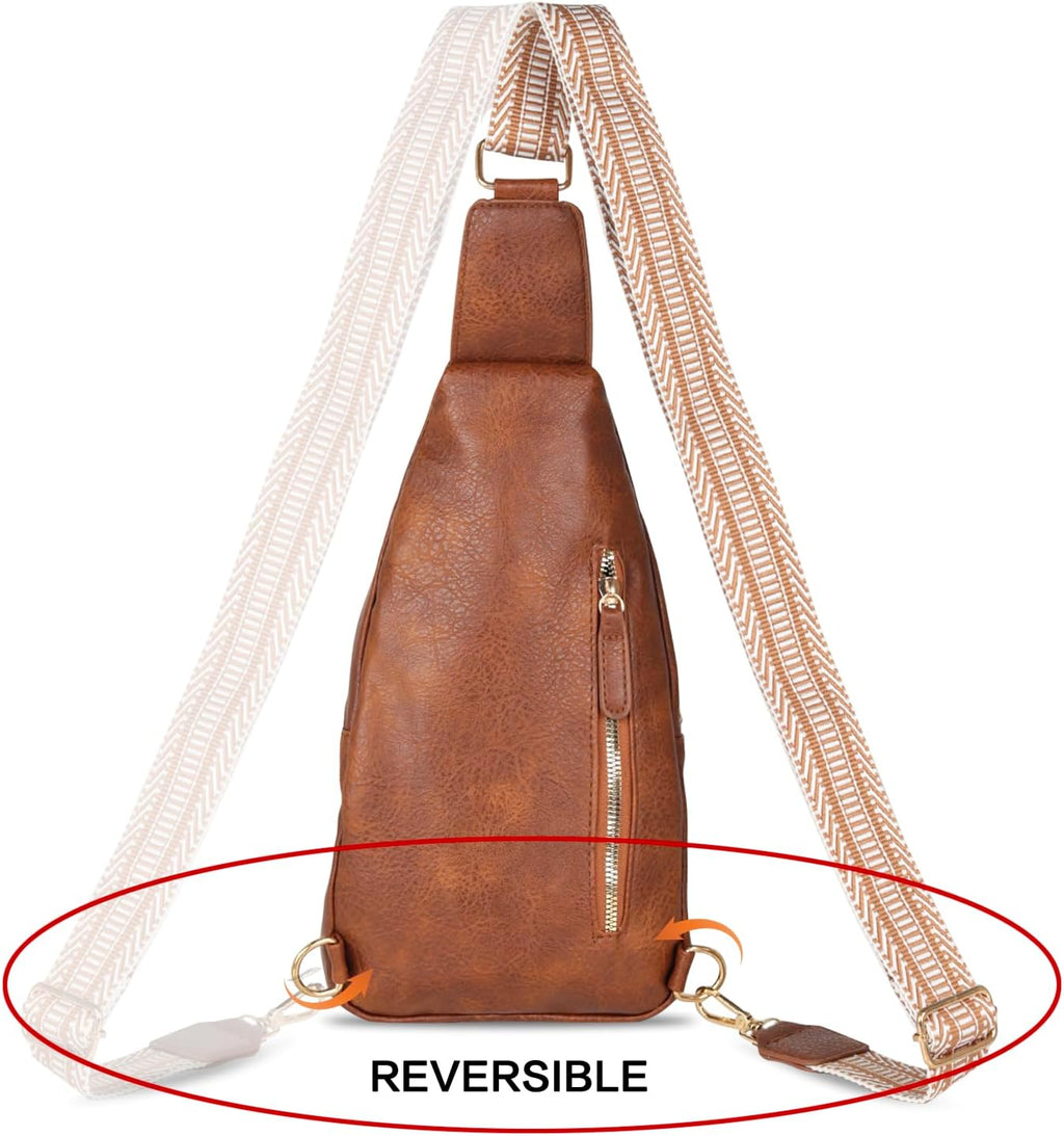 Relang Sling Bag - Trendy Leather Crossbody Fanny Pack for Women | Perfect for Travel & Daily Use