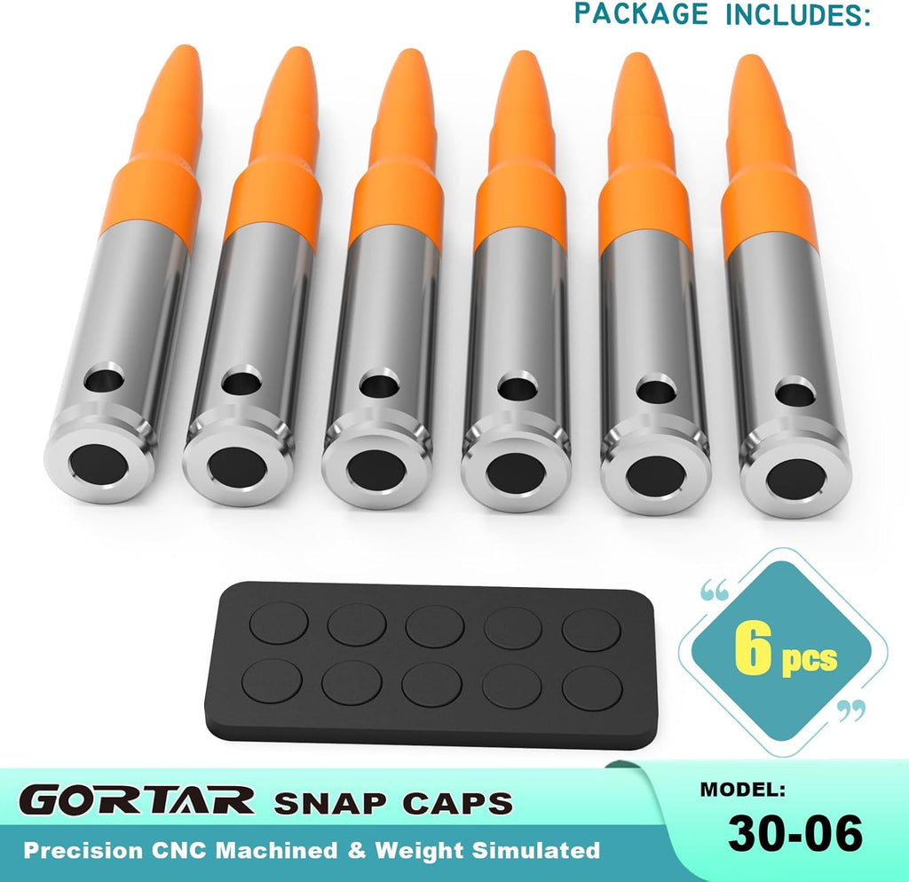 Snap Caps Training Dummy Rounds - Safe Loading Practice for Realistic Firing | Close to Real Weight