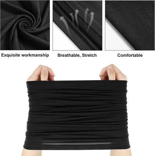 Geyoga UV Protection Cooling Neck Gaiter - Breathable Summer Face Mask Scarf | 6 Pieces Set