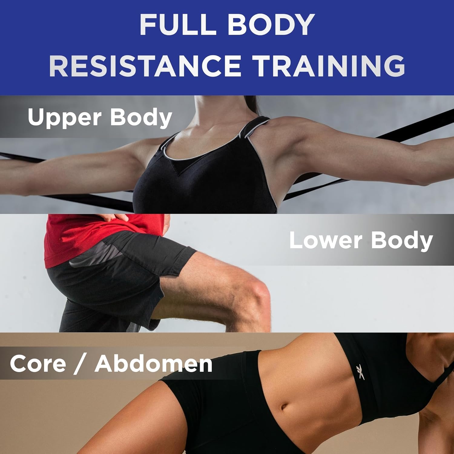 TheraBand Resistance Band - Non-Latex Professional Elastic Bands for Upper & Lower Body Exercise | Rehab & Pilates