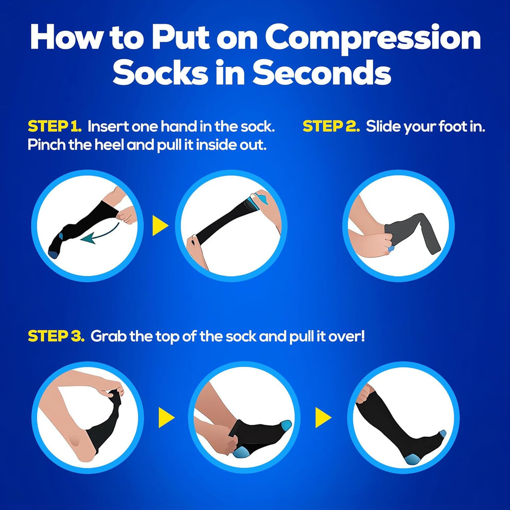 SB SOX Compression Socks - 20-30mmHg Support for Men & Women | Ideal for Travel, Sports, and Daily Use