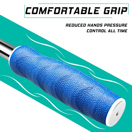 Golf Ball Retriever, Golf Balls Retriever Telescopic for Water with Spring Release-Ready Head, Balls Retriever Tool Golf with Locking Clip, Grabber Tool, Golf Accessories Golf Gift for Men (Blue, 9ft)