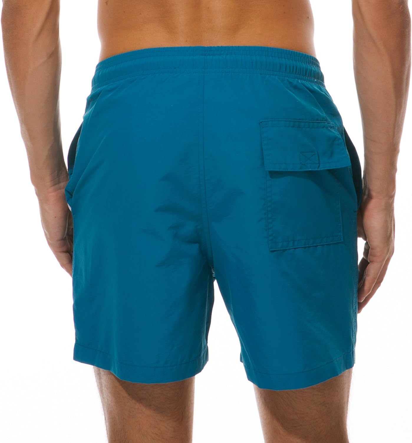 SILKWORLD Men's Swim Trunks - Quick Dry Beach Shorts with Pockets | Comfortable & Stylish