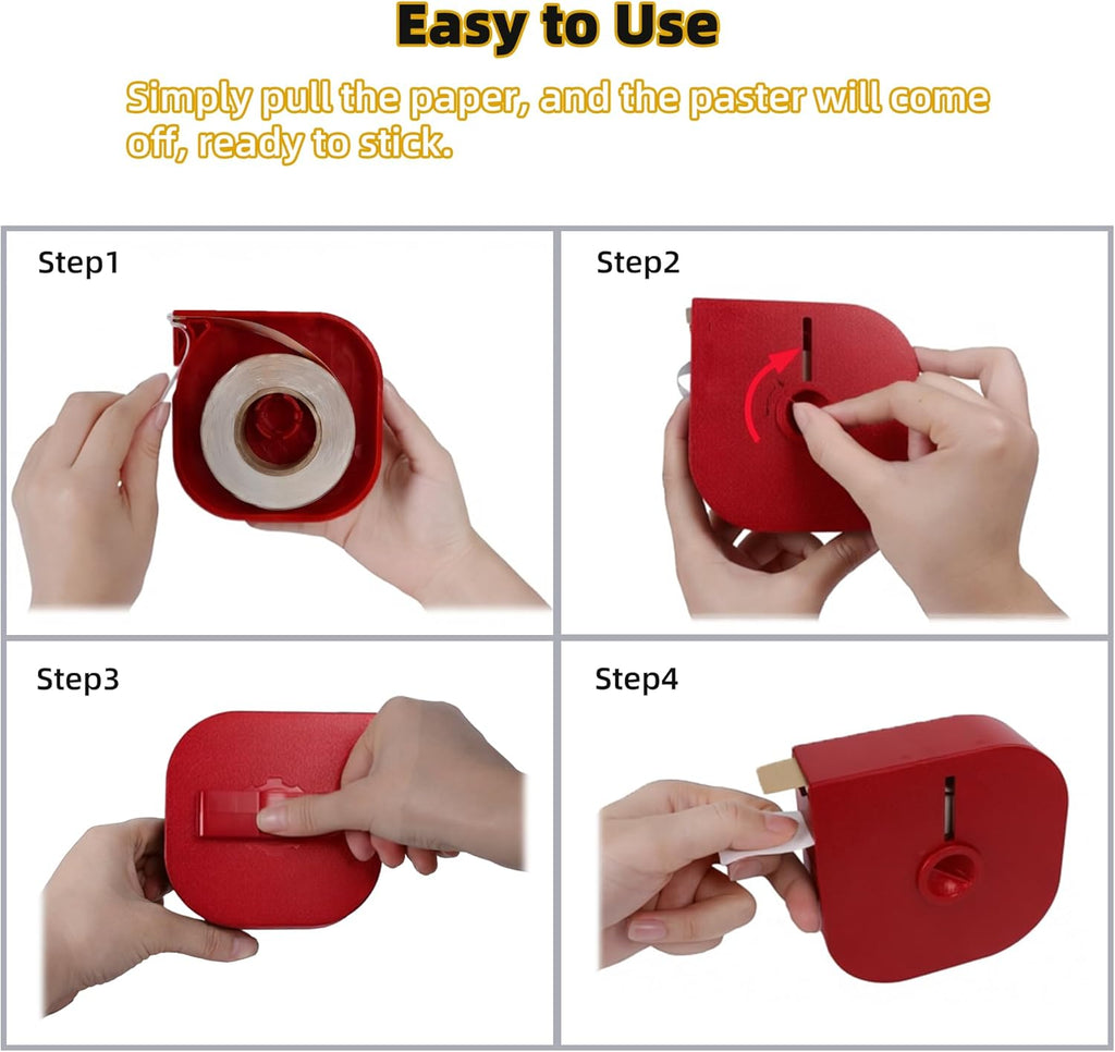 Target Pasters Dispenser Box - Self-Adhesive Shooting Targets with Easy Access & Storage | Perfect for USPSA, IPSC, IDPA