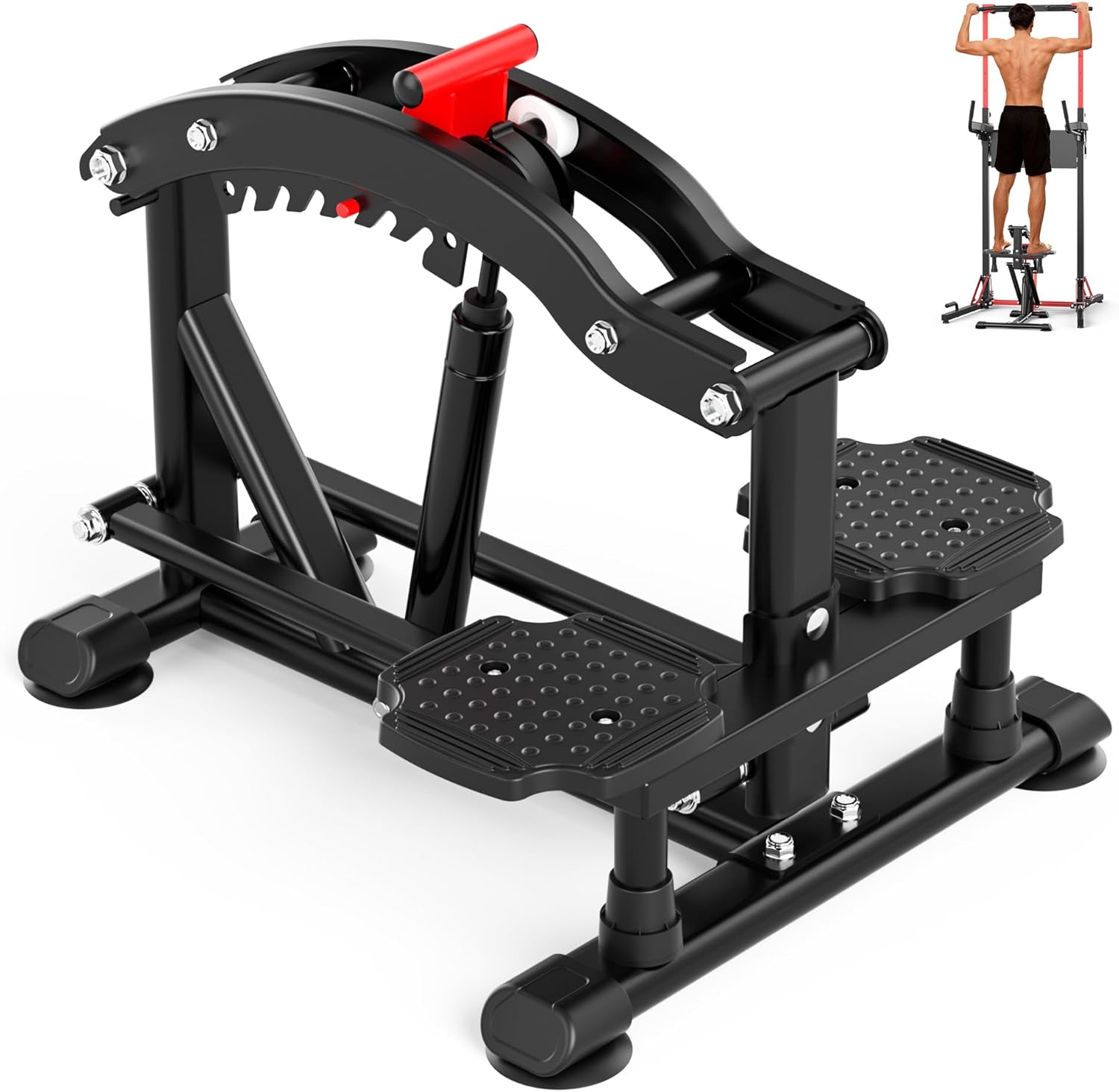 ONETWOFIT Pull Up Assistance Machine - 660 LBS Multi-Function Adjustable Power Assist for Home Gym Fitness