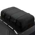 iBirdie Roof Rack Cargo Carrier 15.3 Cubic Feet, Soft-Shell Rooftop Cargo Box, Waterproof Heavy Duty 1200D for Car with/Without Roof Rack, Includes Anti-Slip Mat, Door Hooks, 46x34x17 inches