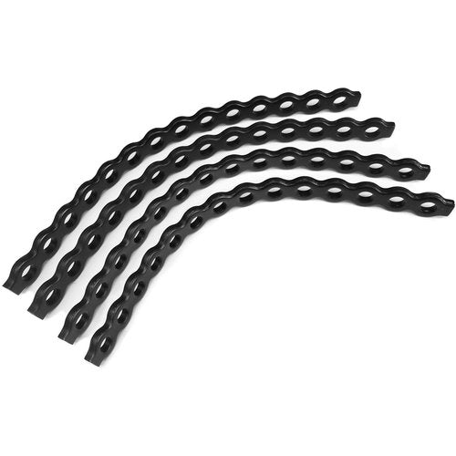 Extra Long Rubber Bike Rack Straps 4-Pack Compatible with Thule, Yakima, Others