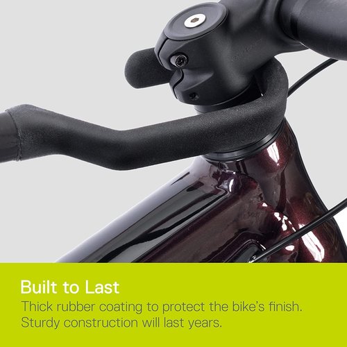 Bicycle Crossbar Adaptor by Delta Cycle, Bike Bar Adapter for Bike Rack - Quick Release Clamps Instantly Adjusts to Fit Cruiser Bikes, MTBs - Max 32.25" Min 23" Telescoping Bike Rack Adapter Bar