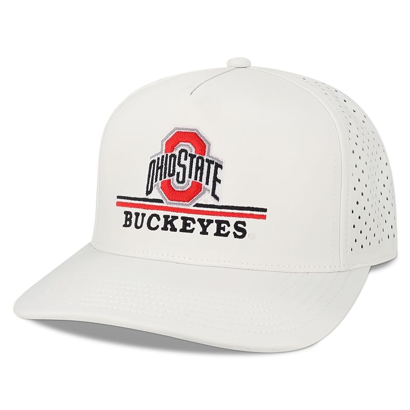 Officially Licensed Ohio State Buckeyes Baseball Cap - Legacy Adjustable Hat