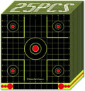 ATFLBOX 12x12 Inch Adhesive Splatter Paper Targets - Perfect for Indoor & Outdoor Shooting | Air Gun, Rifle, Pistol, Airsoft
