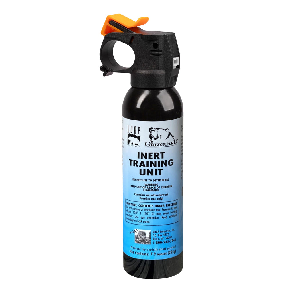 UDAP/Griz Guard Inert Training Unit - Practice Bear Spray Canister, No Active Pepper Ingredient, 12I, 7.9 oz
