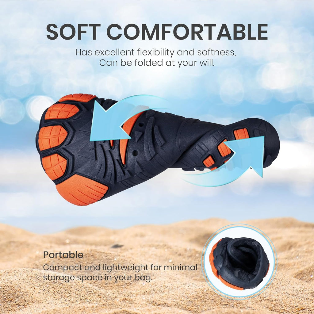 SEEKWAY Barefoot Water Shoes for Kids - Quick-Dry, Non-Slip Sand Shoes for Hiking & Beach | Toddler Sizes