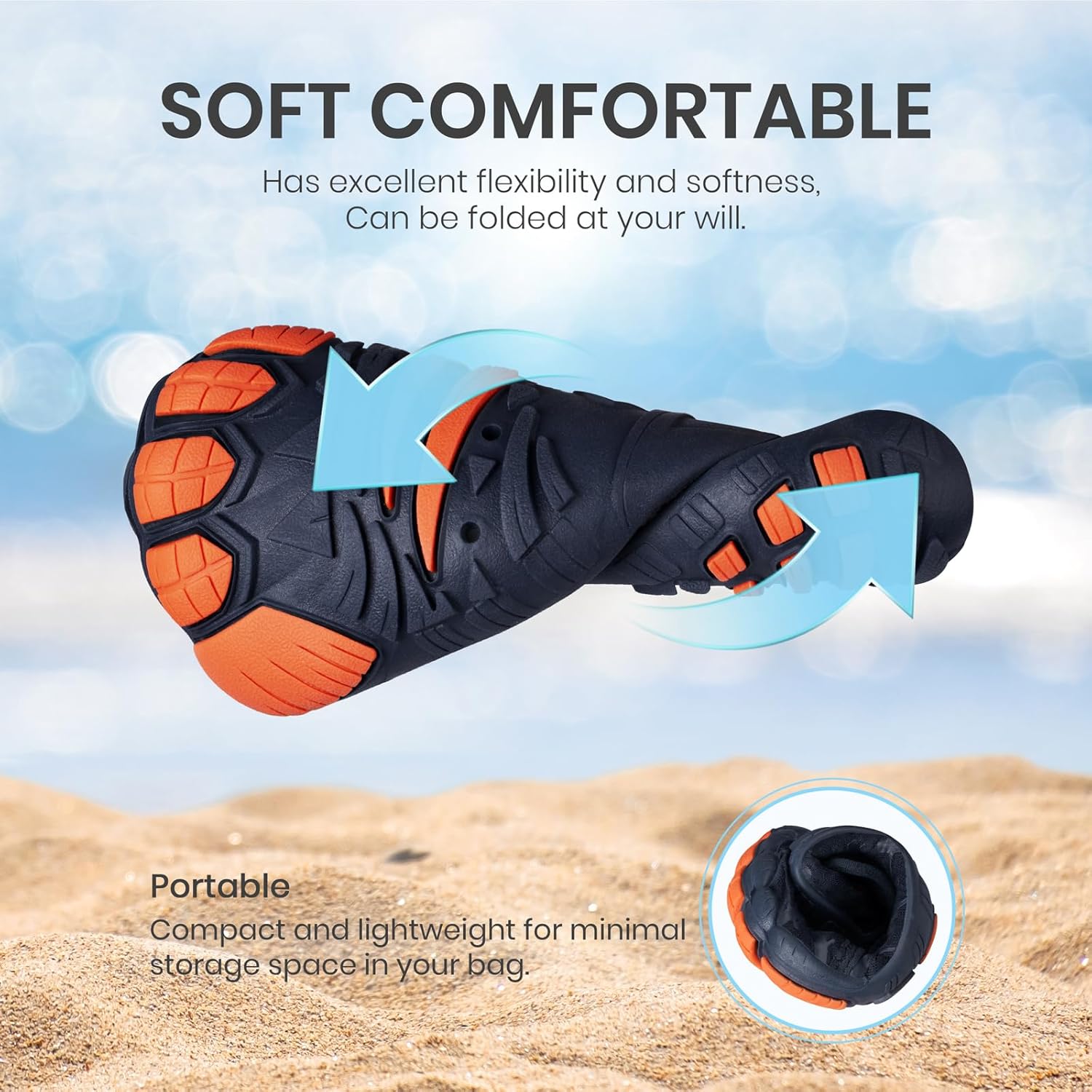 SEEKWAY Barefoot Water Shoes for Kids - Quick-Dry, Non-Slip Sand Shoes for Hiking & Beach | Toddler Sizes