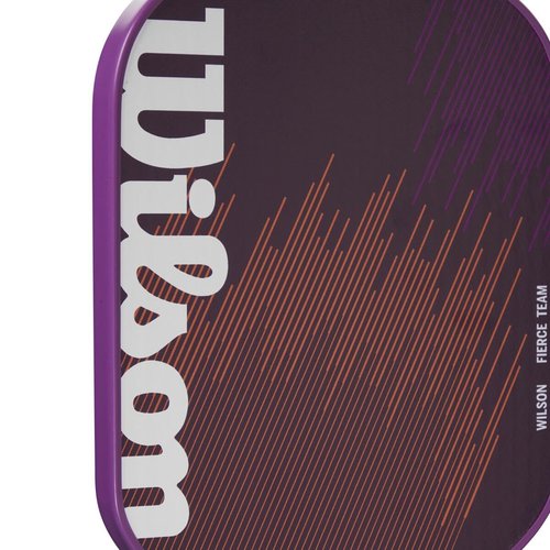 WILSON Fierce Team 13mm Pickleball Paddle - Grip Size 2-4 1/4", Purple