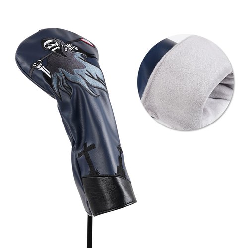 Big Crazy Golf Club Head Covers Funny Unique Headcovers Driver Headcovers with Soft Lining, Funny Driver Headcover, Driver Cover Golf Gift for Man Women