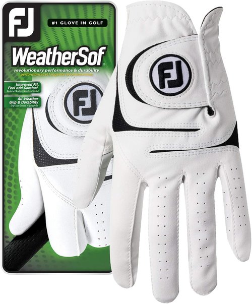 FootJoy Golf Glove - WeatherSof Technology for Superior Grip | Men's Size & Comfort