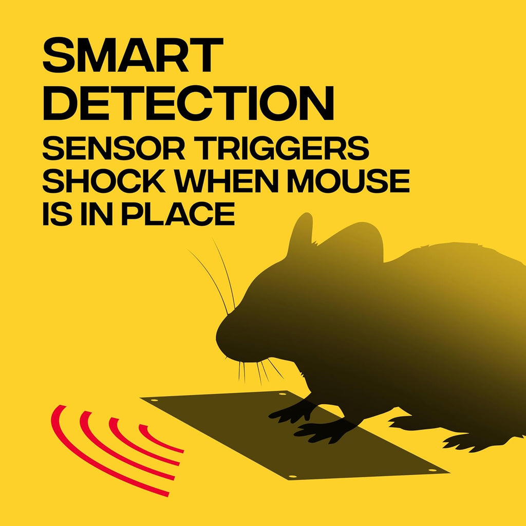 Victor Electronic Mouse Trap - Humane Indoor Mouse Control - No Touch Electric Design - M250B