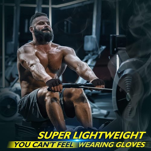 Ihuan Weight Lifting Gym Workout Gloves - Ideal for Men & Women | Perfect for Training & Fitness