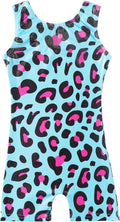HOZIY Gymnastics Leotards - Sparkle Unicorn Biketard with Shorts for Girls & Toddlers