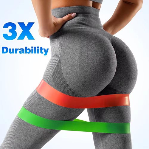 Heavy Duty Resistance Bands for Working Out – Elastic Exercise Bands for Home Gym, Pull Up Assist, Physical Therapy – Includes Carry Bag for Convenient Storage