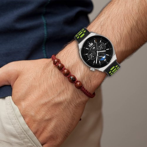 Watch Bands Compatible with iTech Fusion 2/2R for Women & Men - Breathable Silicone Replacement Wristbands - Adjustable Sport Strap with Quick Release