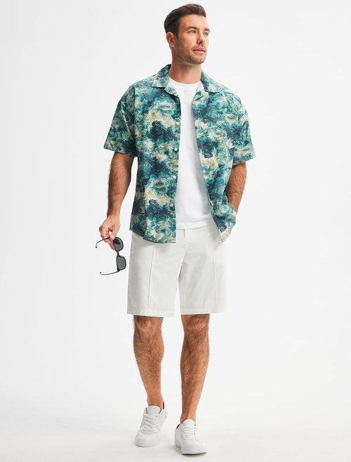 Libin Men's Golf Shorts - Classic Fit, Quick-Dry, Lightweight Casual Wear for Summer | 9" Length