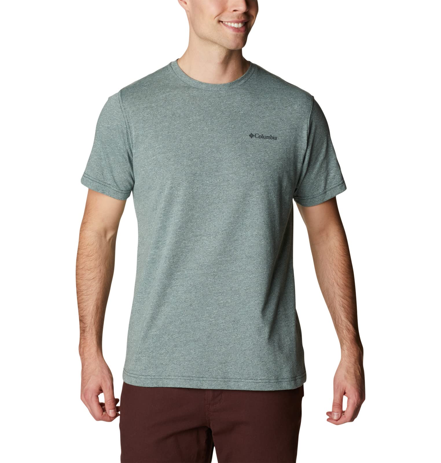 Columbia Men's Thistletown Hills Short Sleeve, Kelp/Spruce, XX-Large