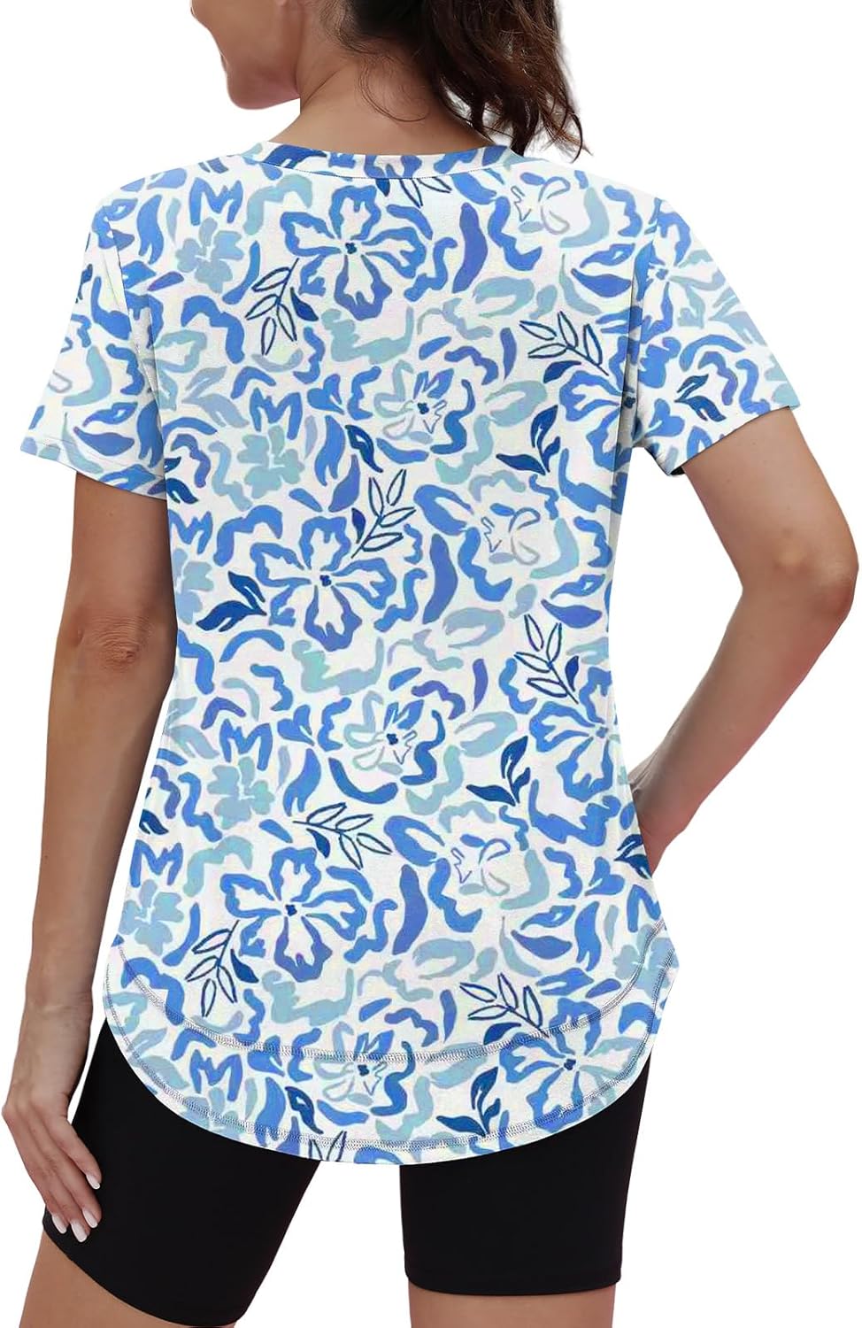XIEERDUO Women's Quick-Dry Workout Tops - Short Sleeve Shirts for Hiking & Running | Sizes S-3XL