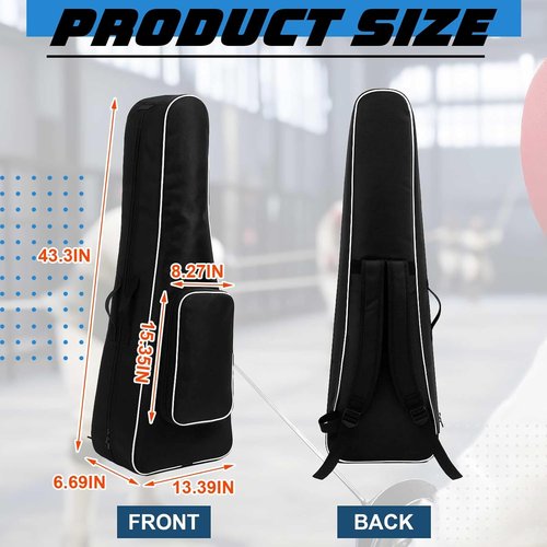 Eccliy Fencing Bag - Large Waterproof Gear Bag for Epee, Foil & Saber | 43.3 x 13.4 x 6.7 Inches