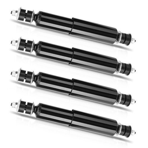 4PCS Front and Rear Golf Cart Shock Absorbers Compatible with EZGO TXT 1994-Up Gas & Electric Models Replace# 76418-01, 70928-G01