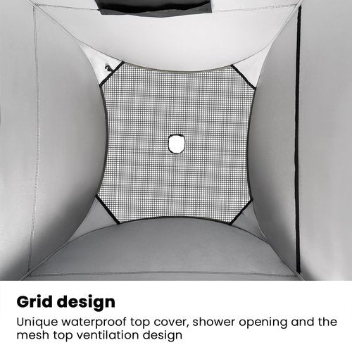 ropoda Pop Up Tent 83" x 48" x 48" Upgrade Privacy Tent, Porta-Potty Changing Portable Changing Room Includes 1 Removable Bottom,8 Stakes,1Removable Rain Cover,1 Carrying Bag