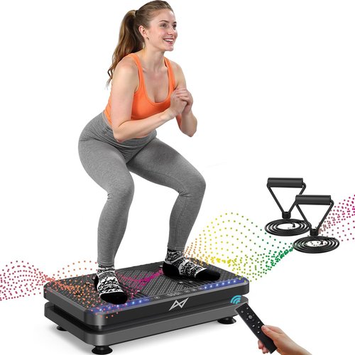 AXV Vibration Plate - Full Body Fitness Exercise Machine for Weight Loss | Shaking & Vibrating Workout