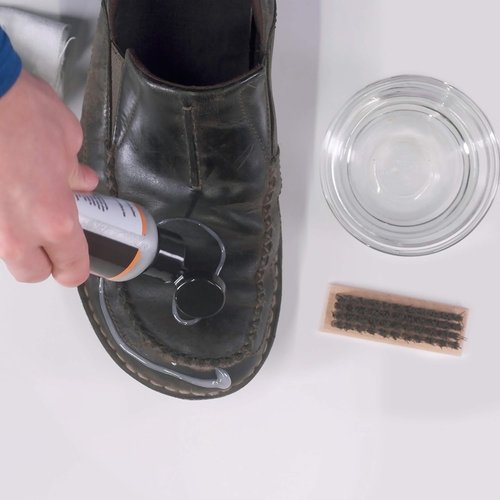 Gear AID Revivex Leather Shoe & Boot Cleaner Kit - Restore Sneakers, Work & Hiking Boots, Includes Soap