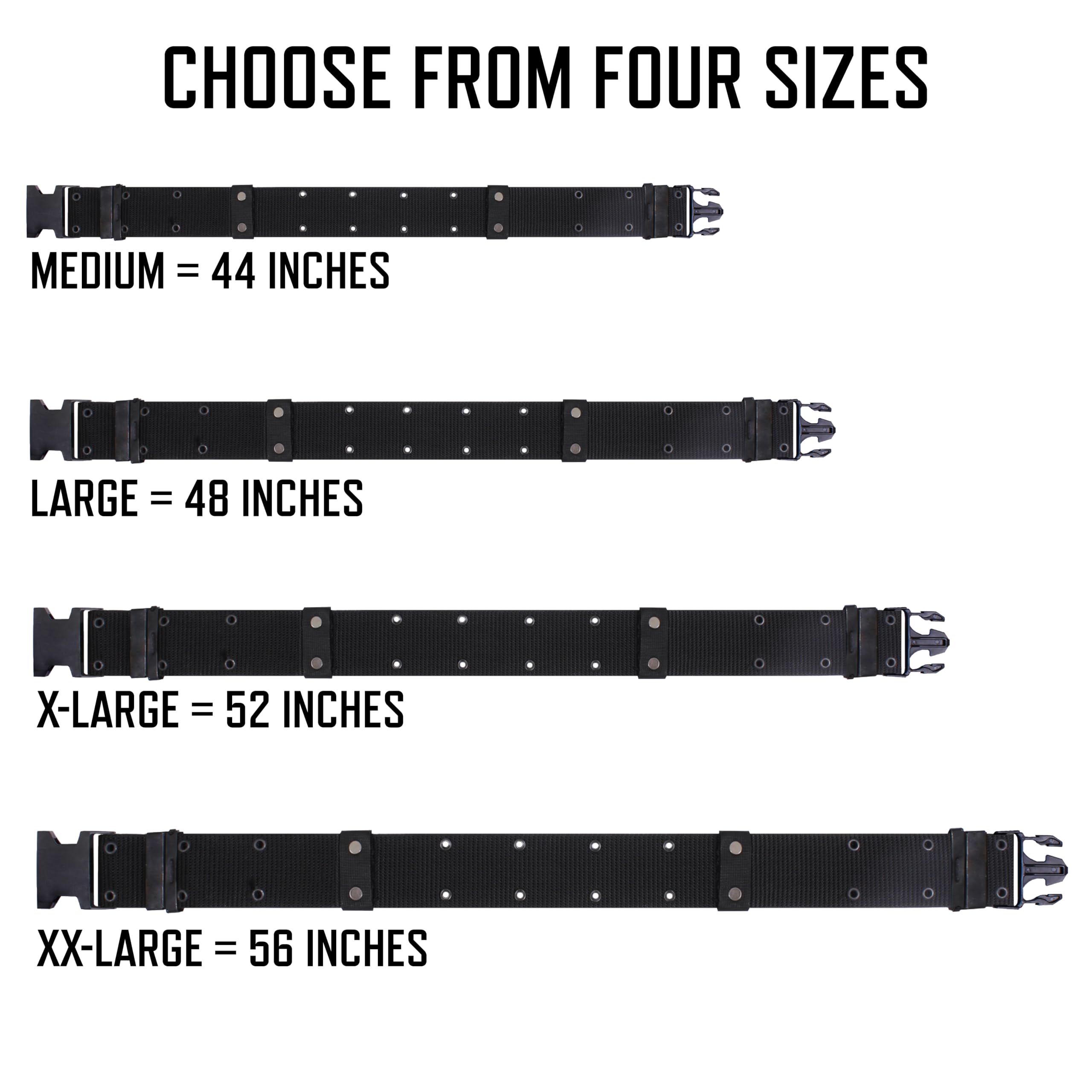 Rothco Marine Corps Style Quick Release Belts - Fully Adjustable Active Duty Inspired Belt