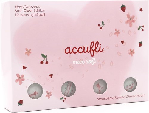 ACCUFLI Max Soft Golf Balls - Enhanced Performance & Feel | Perfect for All Skill Levels